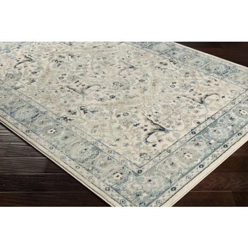 Surya Mesopotamia MEP-2304 Black Blue 2' x 2'11" Rug