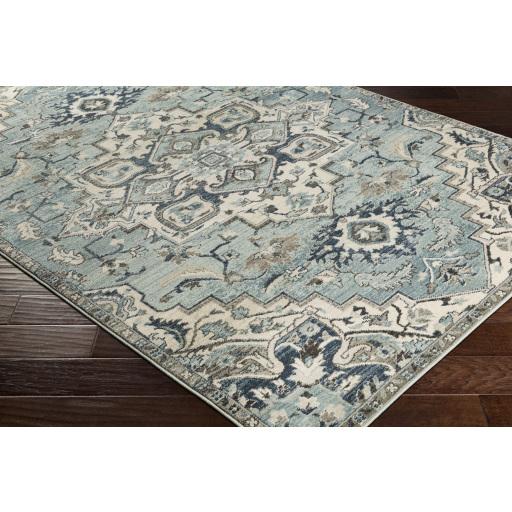 Surya Mesopotamia MEP-2311 Black Blue 2' x 2'11" Rug