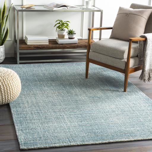 Surya Messina MSN-2305 Aqua Charcoal 2' x 3' Rug