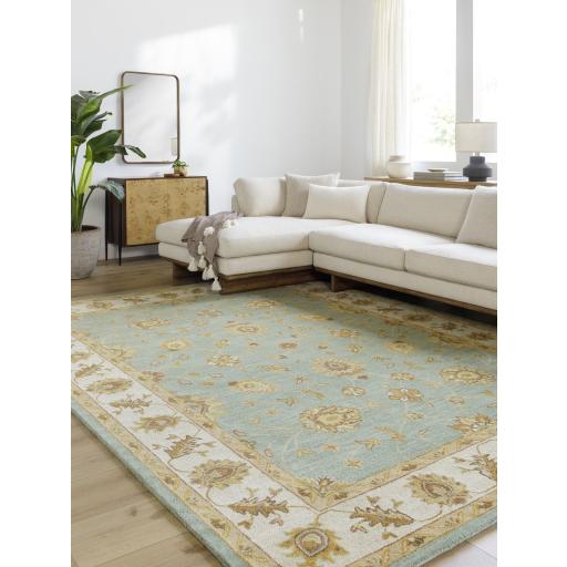 Surya Middleton AWHR-2058 Brick Red Camel 7'6" x 9'6" Rug