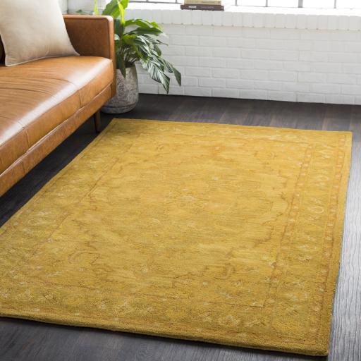 Surya Middleton AWHR-2059 Brick Red Bright Yellow 2'3" x 10' Rug