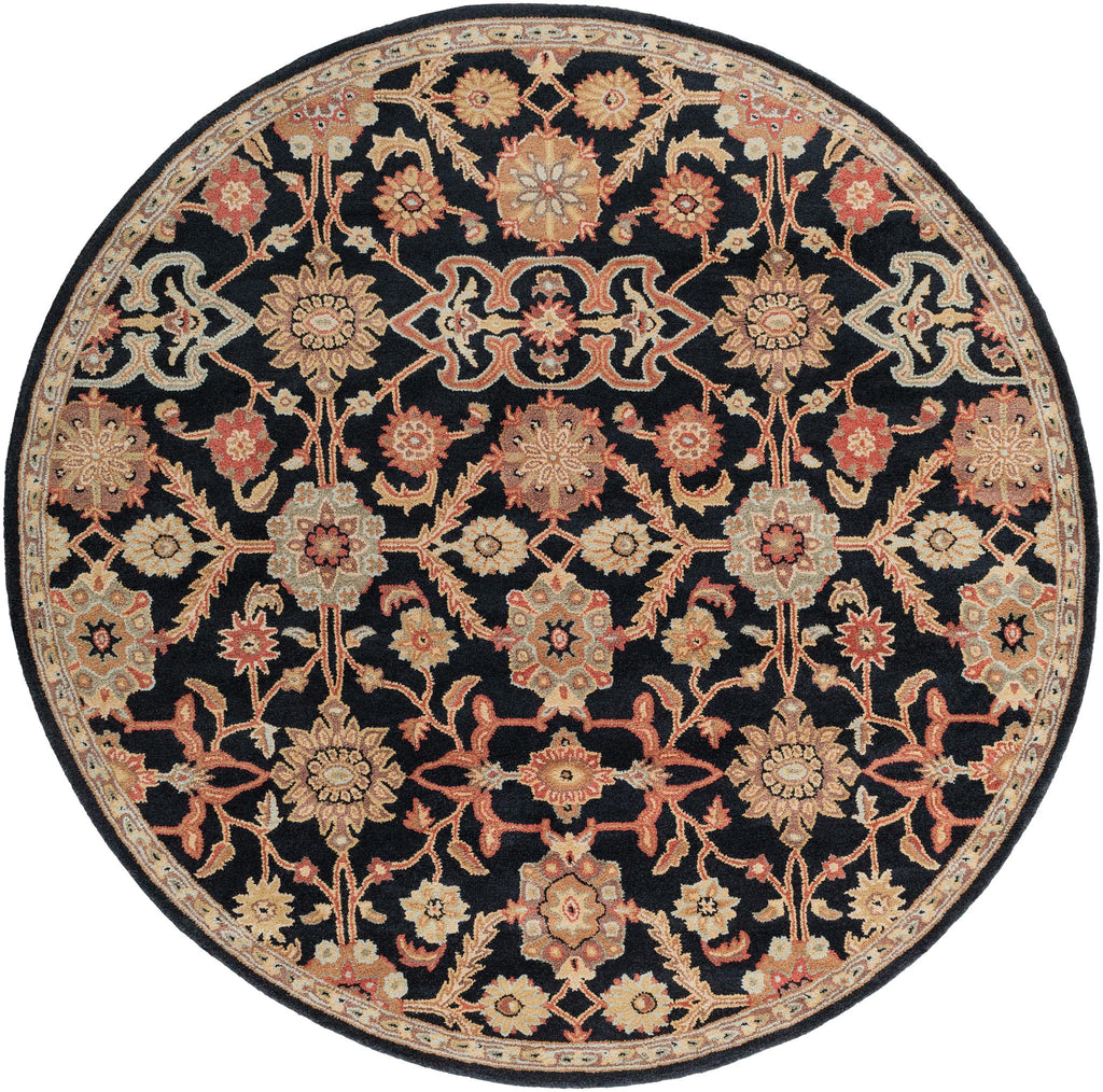 Surya Middleton AWMD-2073 Black Brick Red 2' x 3' Rug