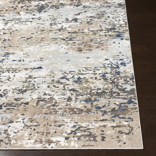 Surya Milano MLN-2300 Camel Dark Blue 2' x 2'11" Rug