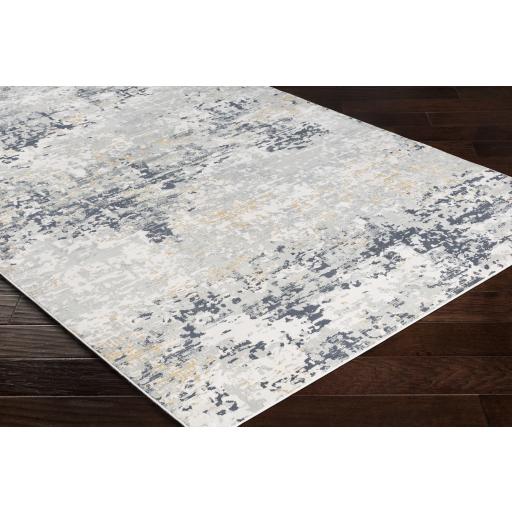 Surya Milano MLN-2301 Charcoal Gray 2' x 2'11" Rug