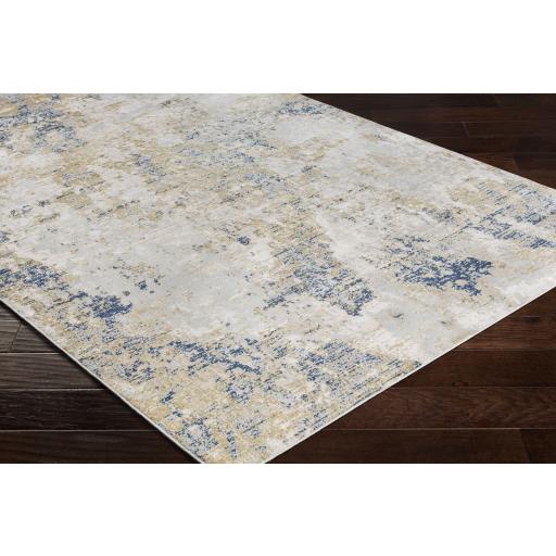 Surya Milano MLN-2302 Dark Blue Light Gray 2' x 3' Rug