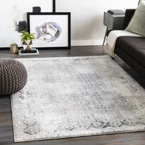 Surya Milano MLN-2307 Charcoal Gray 2'7" x 5' Rug