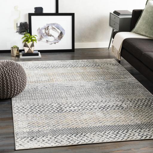 Surya Milano MLN-2308 Charcoal Gray 2' x 3' Rug