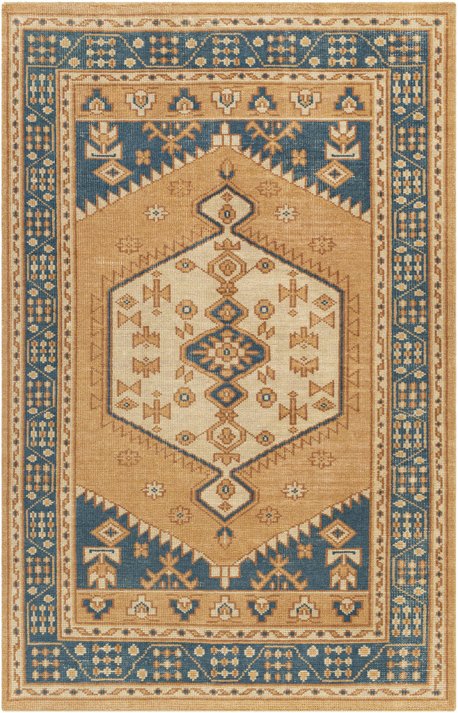 Surya Milas MSL-2300 Beige Burnt Orange 5' x 7'6" Rug