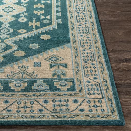 Surya Milas MSL-2301 Aqua Beige 5' x 7'6" Rug