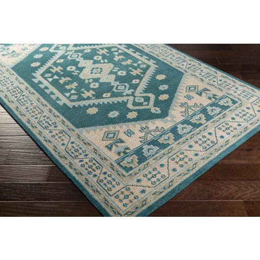 Surya Milas MSL-2301 Aqua Beige 5' x 7'6" Rug