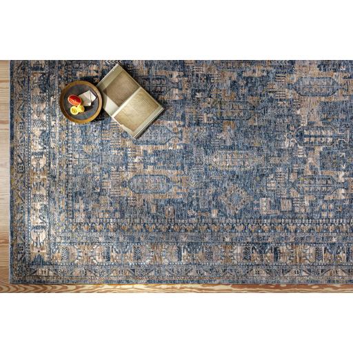 Surya Mirabel MBE-2301 Cream Dark Blue 10' x 13'11" Rug