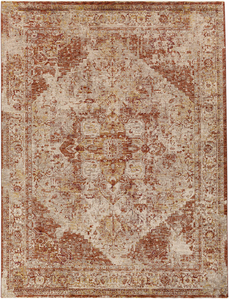 Surya Mirabel MBE-2304 Brick Red Cream 10' x 13'11" Rug