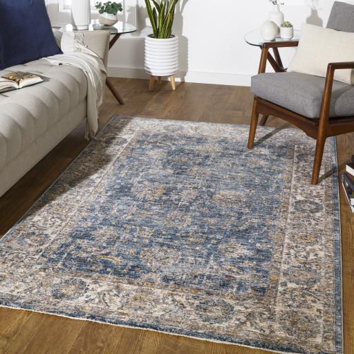 Surya Mirabel MBE-2305 Charcoal Light Beige 10' x 13'11" Rug