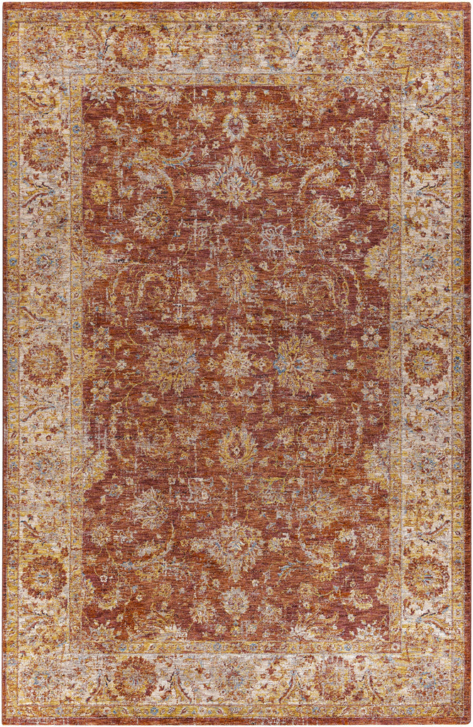 Surya Mirabel MBE-2307 Brick Red Charcoal 10' x 13'11" Rug