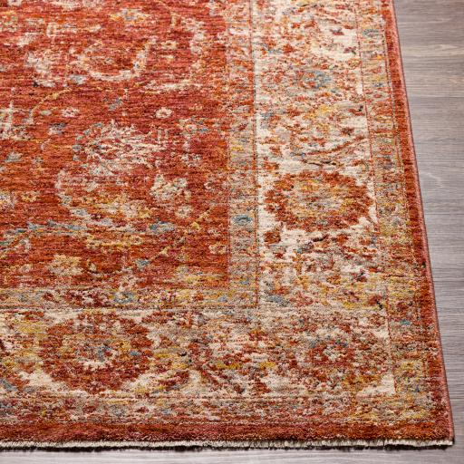 Surya Mirabel MBE-2307 Brick Red Charcoal 10' x 13'11" Rug