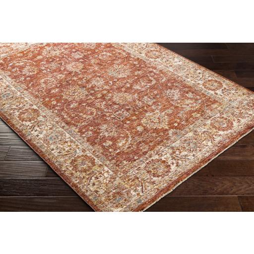 Surya Mirabel MBE-2307 Brick Red Charcoal 10' x 13'11" Rug