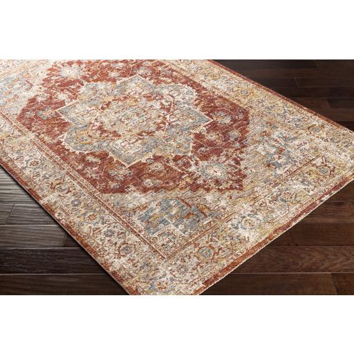 Surya Mirabel MBE-2311 Brick Red Charcoal 12' x 15' Rug