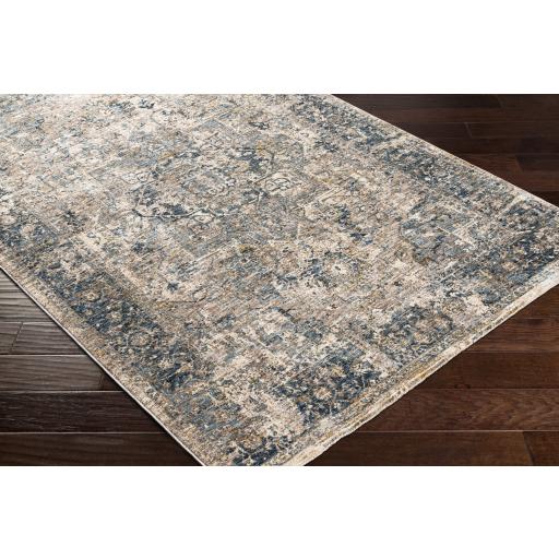 Surya Mirabel MBE-2312 Charcoal Light Beige 10' x 13'11" Rug