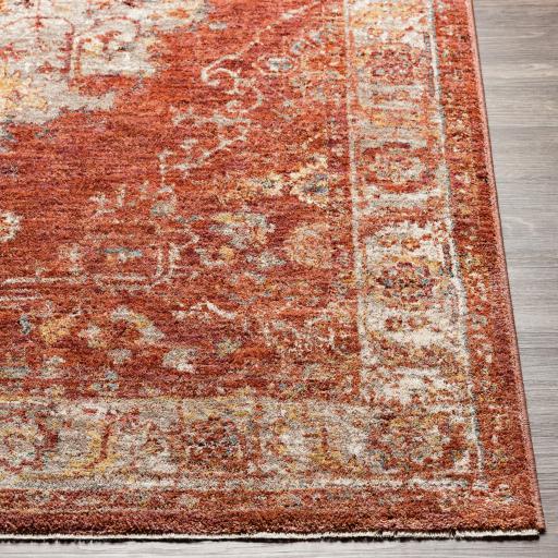 Surya Mirabel MBE-2318 Brick Red Charcoal 10' x 13'11" Rug