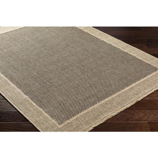 Surya Mirage MGE-2303 Black Tan 2'2" x 3'9" Rug