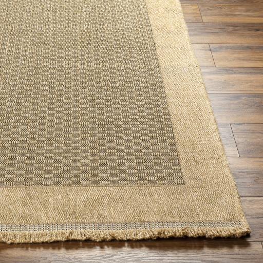 Surya Mirage MGE-2304 Black Tan 2'2" x 3'9" Rug