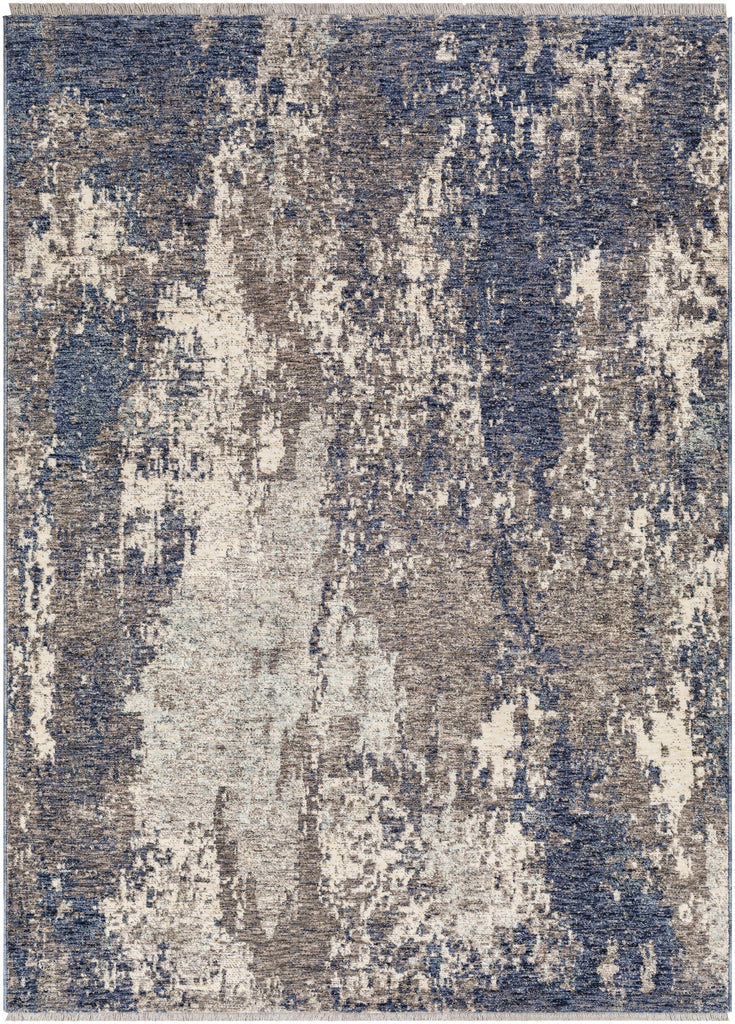 Surya Misterio MST-2300 Cream Dark Blue 3'11" x 5'7" Rug