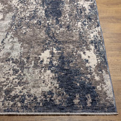 Surya Misterio MST-2300 Cream Dark Blue 3'11" x 5'7" Rug