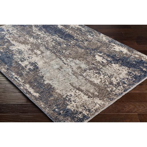 Surya Misterio MST-2300 Cream Dark Blue 3'11" x 5'7" Rug