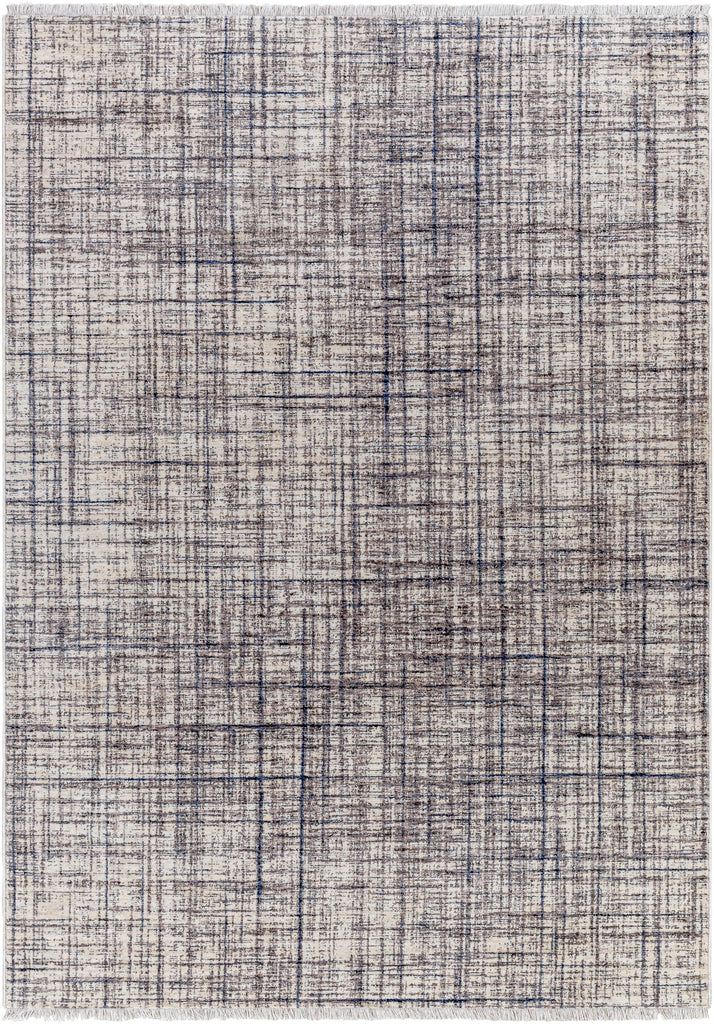 Surya Misterio MST-2304 Cream Dark Blue 3'2" x 10' Rug