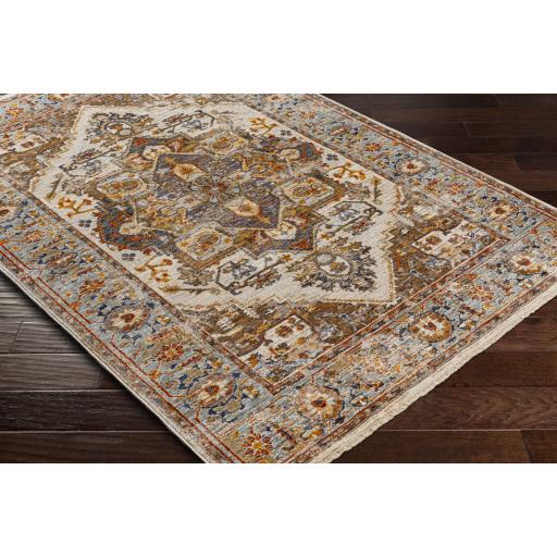 Surya Misterio MST-2306 Beige Brick Red 3'2" x 10' Rug