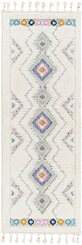 Surya Lofty LOF-2301 Aqua Blue 2'7" x 7'3" Rug