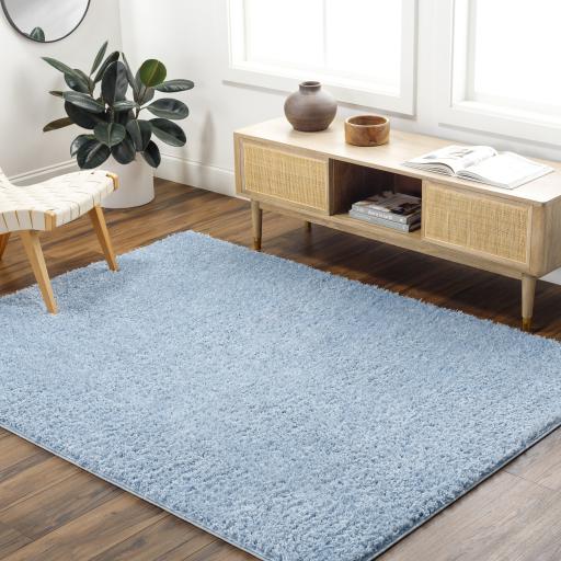 Surya Moda shag MOG-2300 Denim 5'3" x 7' Rug