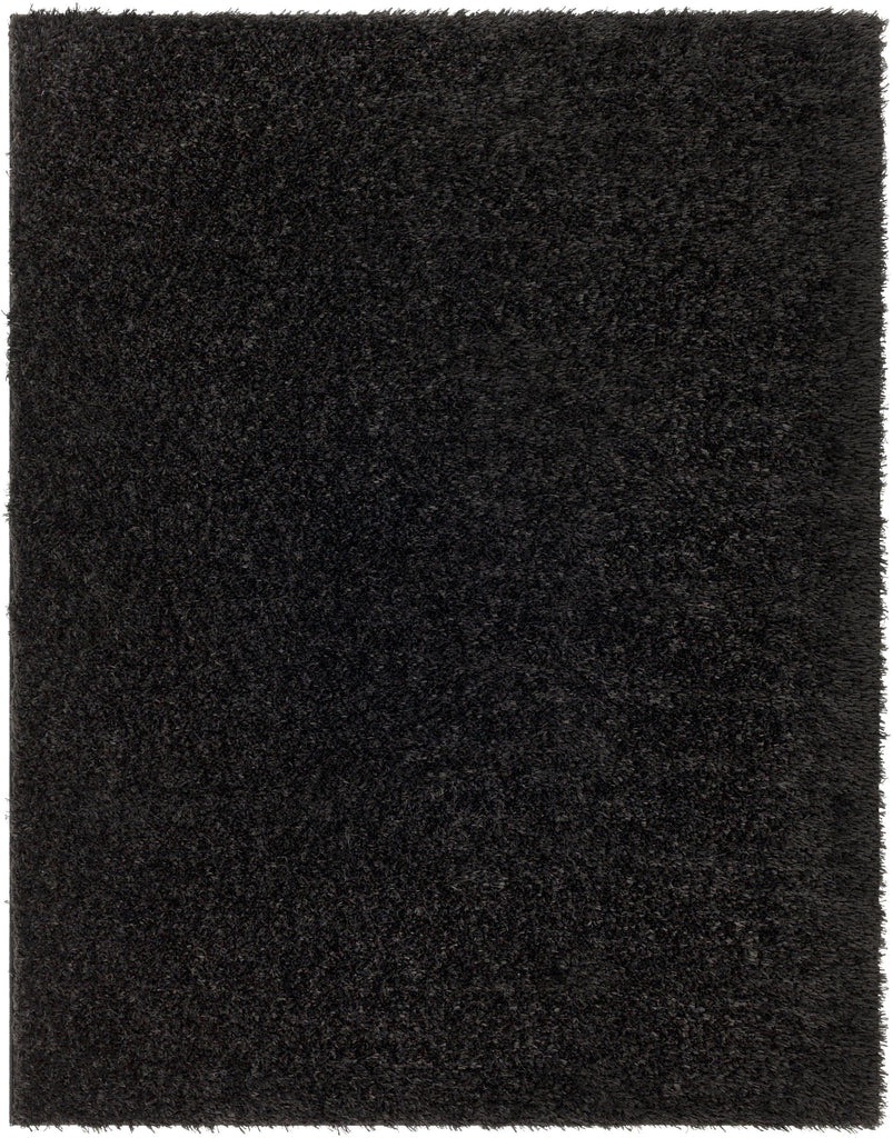 Surya Moda shag MOG-2301 Black 5'3" x 7' Rug