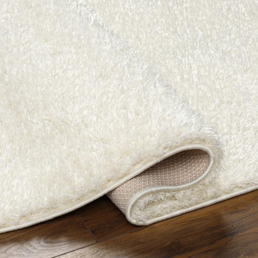 Surya Moda shag MOG-2302 White 3'11" x 5'11" Rug