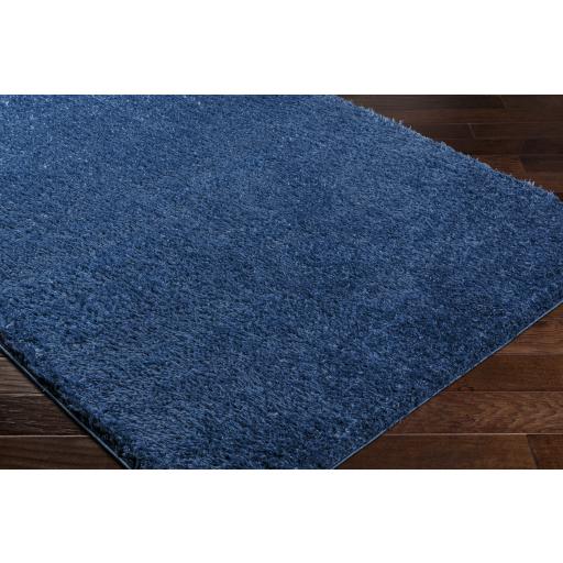 Surya Moda shag MOG-2303 Dark Blue 5'3" x 7' Rug