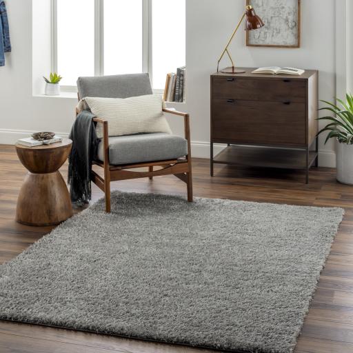 Surya Moda shag MOG-2304 Gray 5'3" x 7' Rug