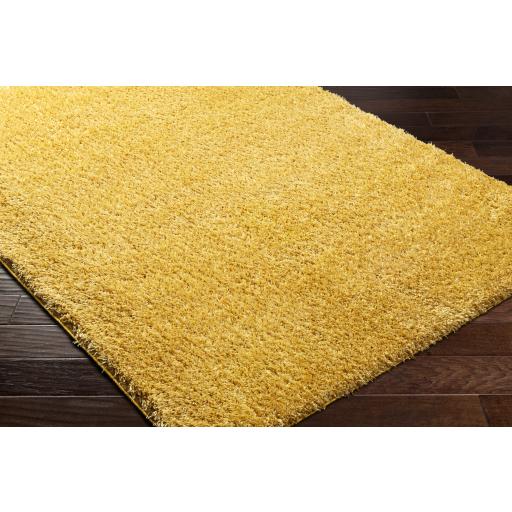 Surya Moda shag MOG-2305 Mustard 5'3" x 7' Rug