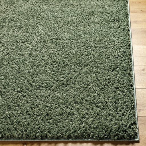 Surya Moda shag MOG-2306 Medium Green 5'3" x 7' Rug