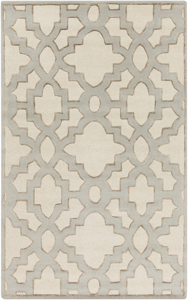 Surya Modern Classics CAN-2041 Gray Ivory 2'6" x 8' Rug