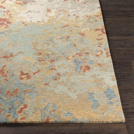 Surya Modern Nouveau MNV-1000 Aqua Beige 5' x 7'6" Rug