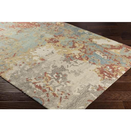 Surya Modern Nouveau MNV-1000 Aqua Beige 5' x 7'6" Rug