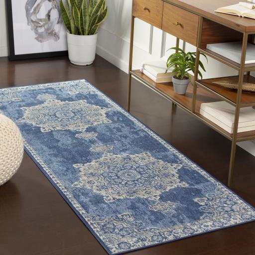 Surya Monaco MOC-2300 Denim Gray 2' x 3' Rug