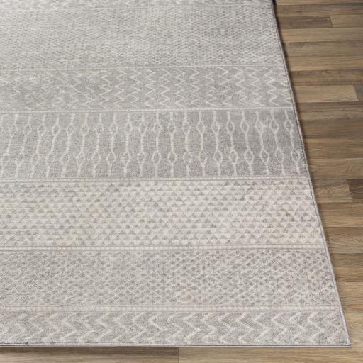 Surya Monaco MOC-2304 Gray Ivory 2' x 2'11" Rug