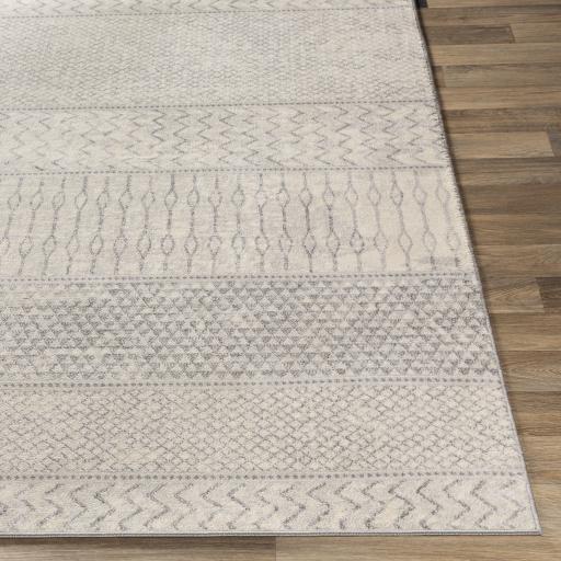 Surya Monaco MOC-2306 Gray Ivory 2' x 2'11" Rug