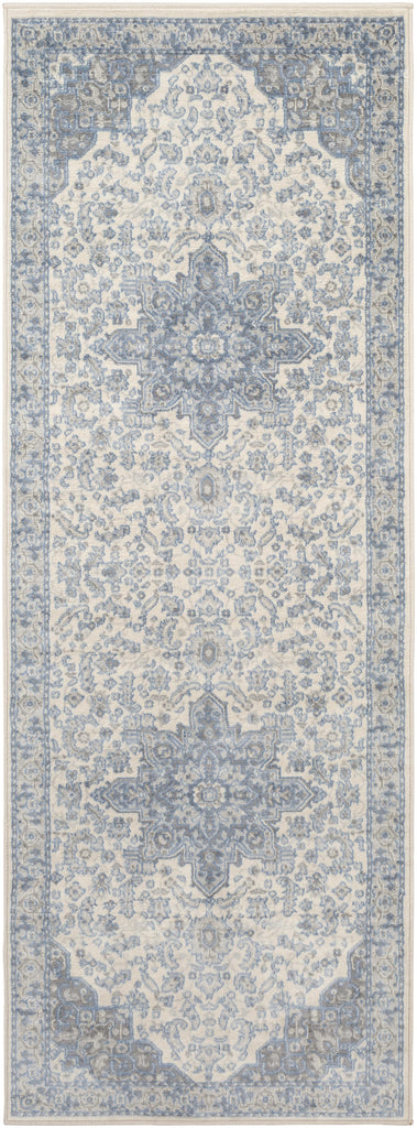 Surya Monaco MOC-2313 Denim Gray 2'7" x 7'3" Rug