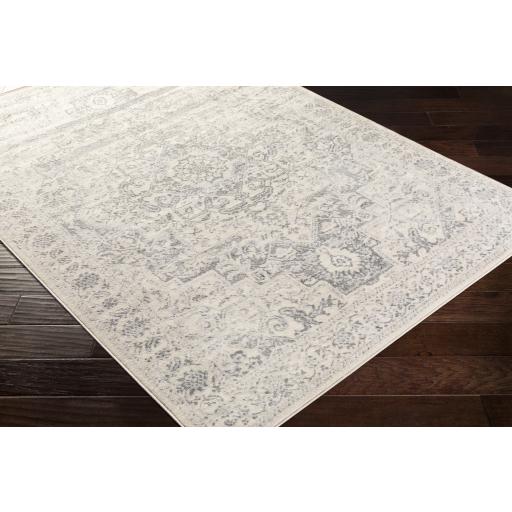 Surya Monaco MOC-2315 Gray Ivory 2' x 2'11" Rug