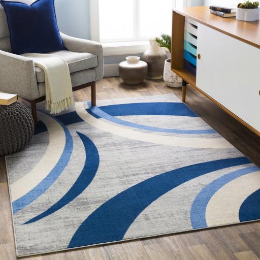 Surya Monaco MOC-2320 Denim Gray 2' x 2'11" Rug