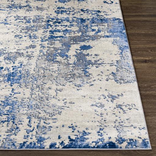 Surya Monaco MOC-2334 Blue Cream 2' x 2'11" Rug