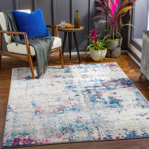 Surya Monaco MOC-2336 Blue Burgundy 2' x 3' Rug