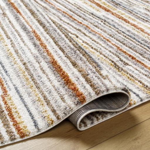 Surya Monet MMO-2301 Burnt Orange Cream 2' x 2'11" Rug